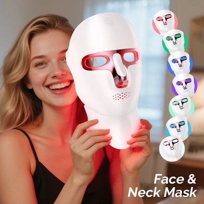 LumiGlow LED Light Therapy Face Mask