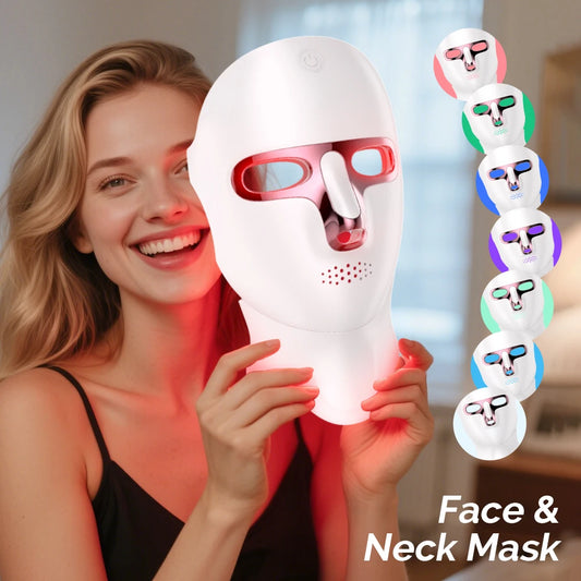 LumiGlow LED Light Therapy Face Mask