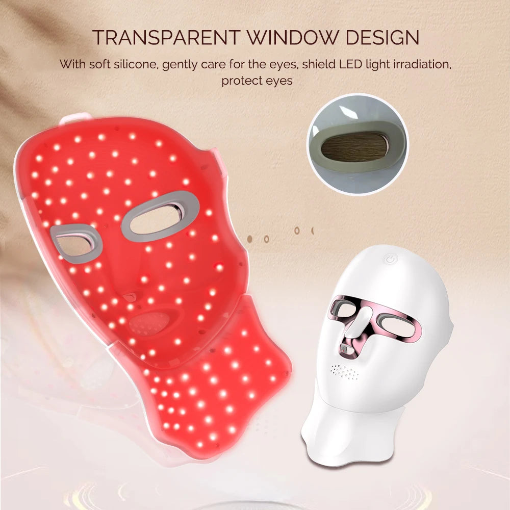 LumiGlow LED Light Therapy Face Mask