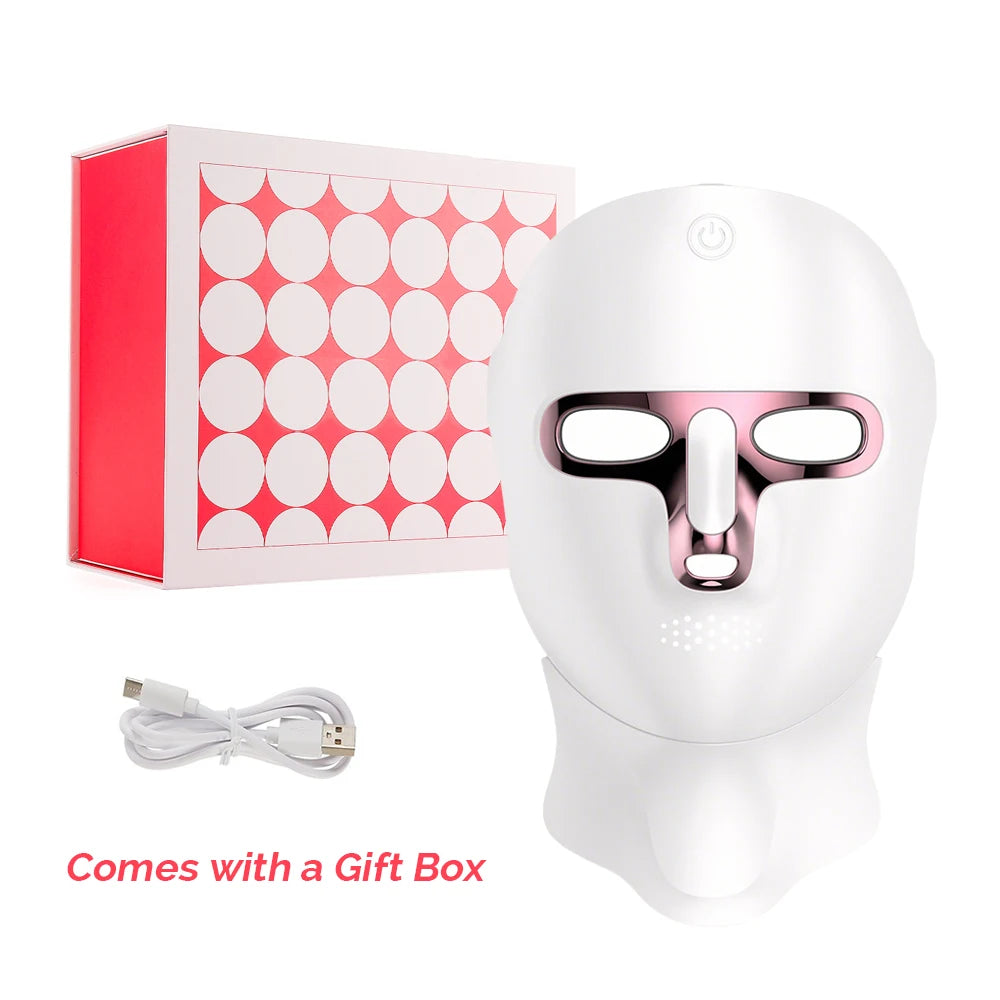 LumiGlow LED Light Therapy Face Mask